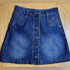 Frye Denim Mini Skirt Size 2
